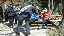 군산소방서 금동119안전센터, 산불예방캠페인 실시