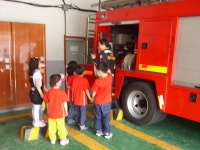 군산소방서 금동119안전센터, 어린이소방안전체험교실 운영