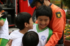 광주남부소방서, 불로초등학교에서 소방안전체험 실시