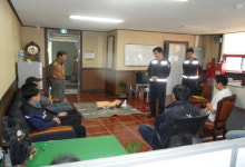 칠곡소방서 금산119안전센터 심폐소생술 교육 실시