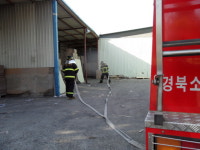 칠곡소방서 금산119안전센터, 가상화재출동훈련 실시