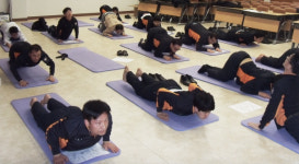 광주남부소방서, 외상성스트레스등 해소를 위한 요가프로그램 실시