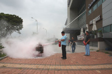 광산소방서, 한듬레포츠 합동소방훈련 실시