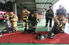 광주남부소방서, 겨울철 대비 소방전술훈련 평가 실시