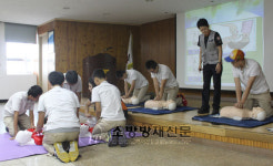 인천중부소방서, 동산중학교 대상 직업체험 프로그램 운영