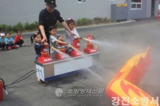 강진소방서, 대구.칠량초등학교 및 병설유치원 소방안전교육 실시