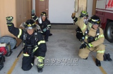 여수소방서, 소라119 소방전술 연마에 구슬땀