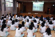 광주 동부소방서, 살레시오여자중학교 심폐소생술 교육 및 ‘CPR song 홍보