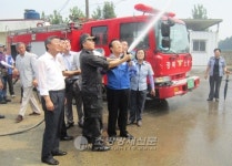 경주소방서, 폭염농장 현장방문