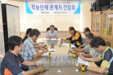 상주소방서, 다중이용업소 직능단체 간담회 실시