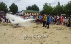 담양소방서, 한재초등학교 safe school 합동소방훈련