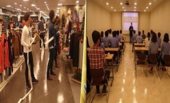 순천소방서, NC백화점 소방합동훈련 실시