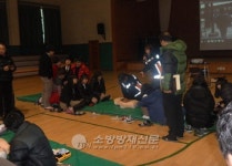 순천소방서, 효천고등학교 심폐소생술 교육 실시