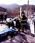순천소방서, 서면사무소 삼거리 교통사고