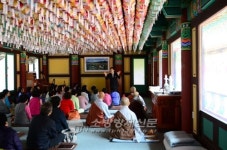 상주소방서, 전통사찰 남장사 화재예방교육 실시