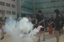 광진소방서, 대원여자고등학교 화재대피 훈련