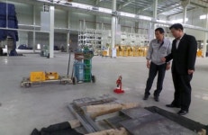 박용우 영천소방서장, 관내 건축공사장 현장지도 실시