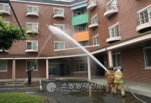 나주소방서, 고구려대학교 소방합동훈련 실시