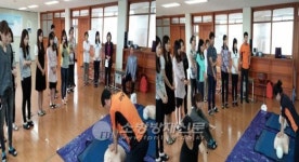 순천소방서, 순천 이수초등학교 교직원 심폐소생술 교육
