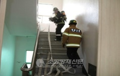 의령소방서, 의령사랑병원 합동소방훈련 실시