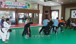 대구달성소방서,구급대원 폭행예방을 위한 호신술 교육