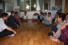 김대진 영주소방서장, 무더위 쉼터 방문