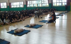 여수소방서 봉산119안전센터, 진성여고 학생 및 교직원대상 심폐소생술 교육