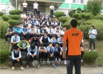 순천소방서, 구례동중학교 합동소방훈련 실시