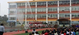통영소방서, 충무초등학교 합동소방훈련