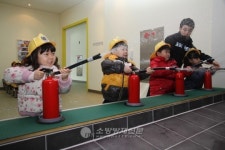 은평소방서, 새롬어린이집 소방안전교육 실시