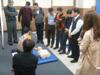 순천소방서 연향119안전센터, 전남동부지역본부 심폐소생술교육 실시