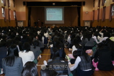 통영소방서, 통영여자고등학교 safe-119 나르미 소방안전교육