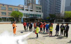 양산소방서, 북정초등학교 소방안전교육 실시