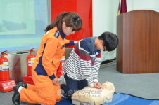 강남소방서, 신구중학교 직업체험교육 실시