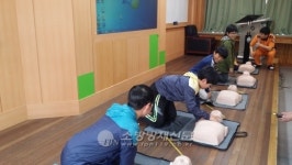 통영소방서, 죽림초등학교 심폐소생술 체험교육