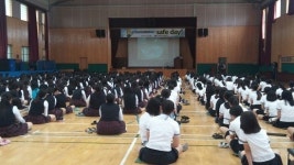 영천소방서, 영천여자중학교 심폐소생술 교육 실시