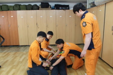 아산소방서, 슈퍼바이져 활용 구조ㆍ구급대원 교육 실시