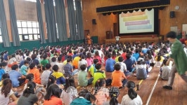 서산소방서, 부춘 초등학교 대상 소방안전교육