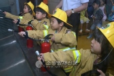 종로소방서, 배화유치원 소방안전교육 실시