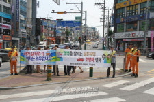 소방차 길 터주기, 이제는 의무입니다!