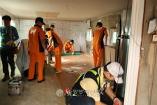 대구동부소방서, 두레봉사단 ‘사랑의 집수리’