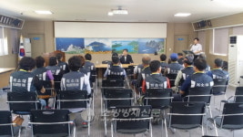 도서지역 전담ㆍ여성의용소방대 관서장 순회교육 실시
