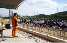 광양소방서, 광영고등학교 합동소방훈련 실시