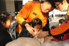 서울관악소방서, 기초소방시설 자율설치 및 CPR 홍보행사