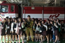 자유학기제에 따른 통영여자중학교 미래소방관 체험