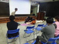 태백소방서, 장성여자중학교 교직원 대상 소방안전교육