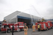 은평소방서, 은평뉴타운 CNG 충전소 소방훈련