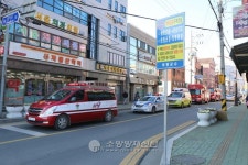 의령소방서, 동절기 출동로 확보 카퍼레이드