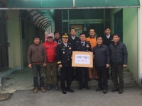 나주소방서, 남평읍의용소방대장 남평읍사무소에 위문품 전달