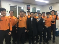 양천소방서, 설 명절 특별경계근무 대비 직원 격려 방문